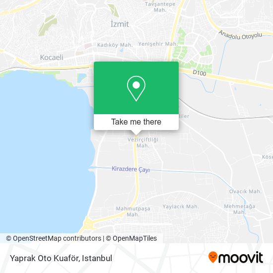 Yaprak Oto Kuaför map