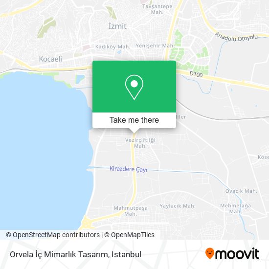 Orvela İç Mimarlık Tasarım map