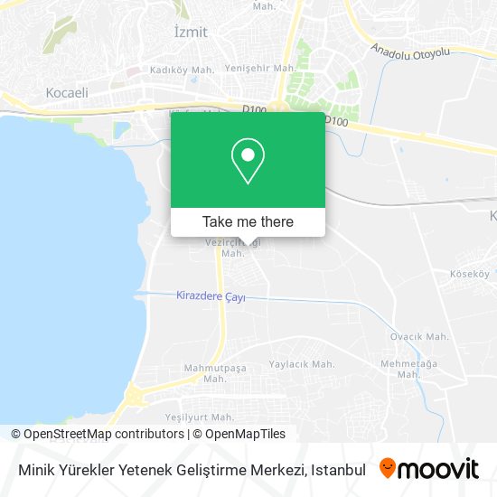 Minik Yürekler Yetenek Geliştirme Merkezi map