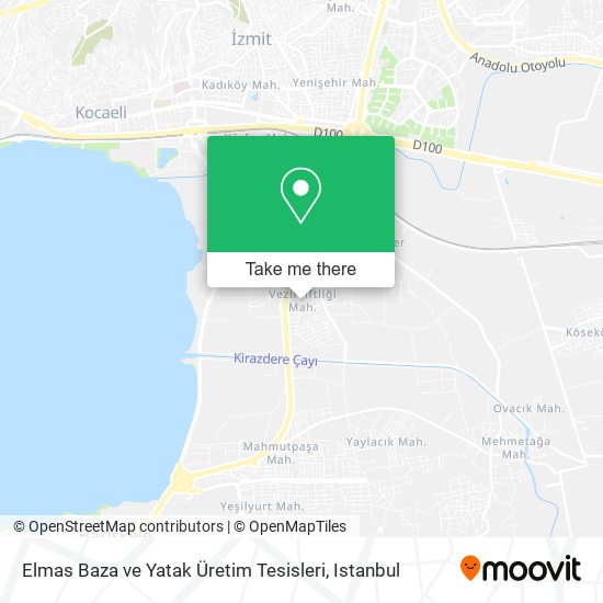 Elmas Baza ve Yatak Üretim Tesisleri map