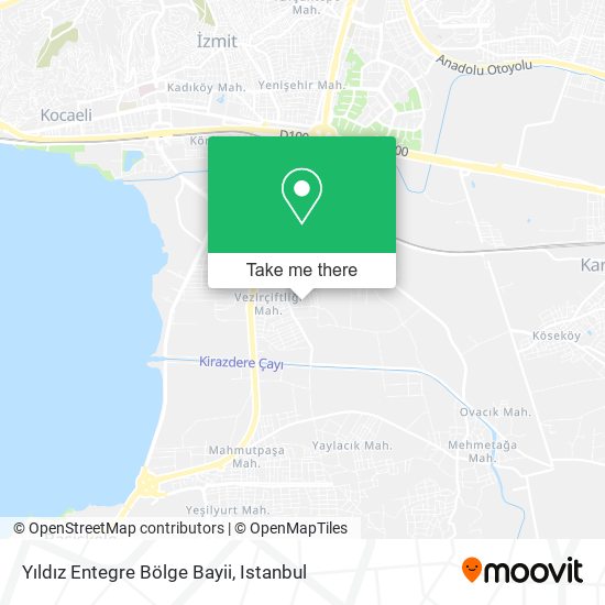 Yıldız Entegre Bölge Bayii map
