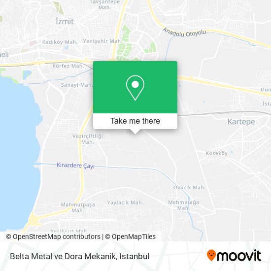 Belta Metal ve Dora Mekanik map