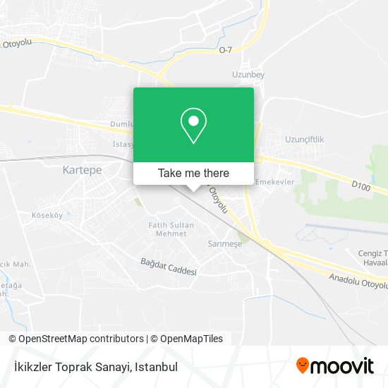 İkikzler Toprak Sanayi map