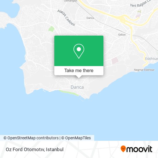 Oz Ford Otomotıv map