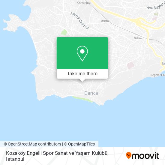 Kozaköy Engelli Spor Sanat ve Yaşam Kulübü map