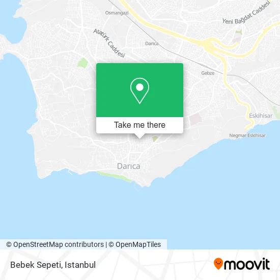 Bebek Sepeti map