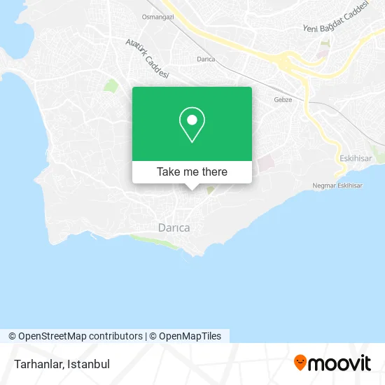Tarhanlar map