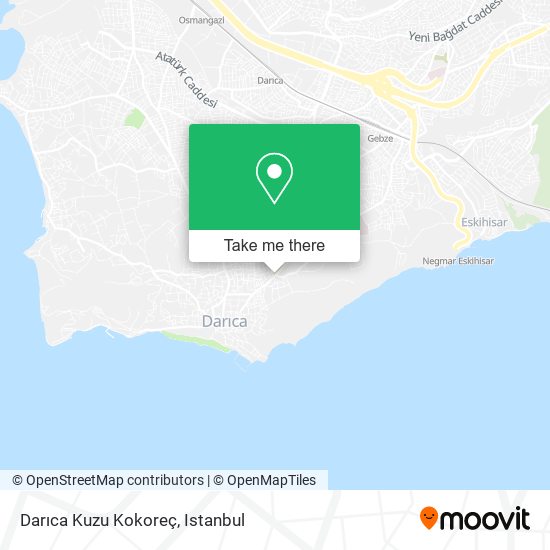 Darıca Kuzu Kokoreç map