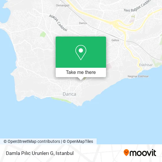 Damla Pılıc Urunlerı G map