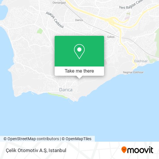 Çelik Otomotiv A.Ş map