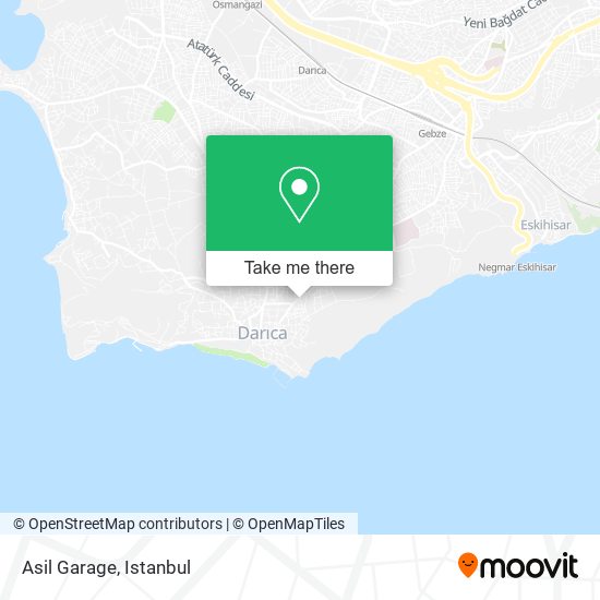 Asil Garage map