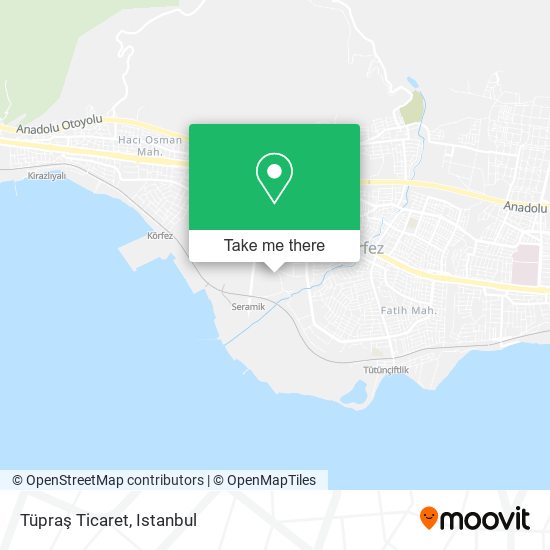 Tüpraş Ticaret map