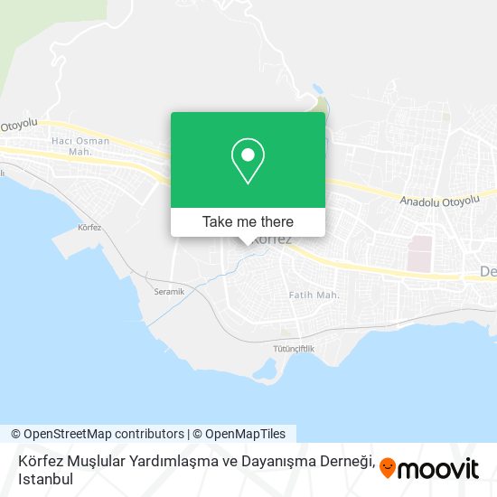 Körfez Muşlular Yardımlaşma ve Dayanışma Derneği map