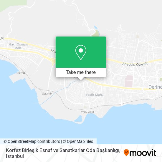 Körfez Birleşik Esnaf ve Sanatkarlar Oda Başkanlığı map