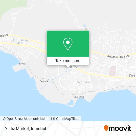 Yıldız Market map