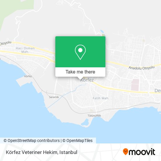 Körfez Veteriner Hekim map