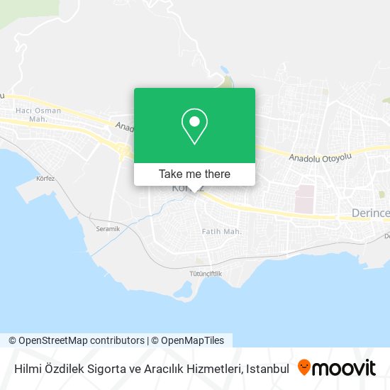 Hilmi Özdilek Sigorta ve Aracılık Hizmetleri map