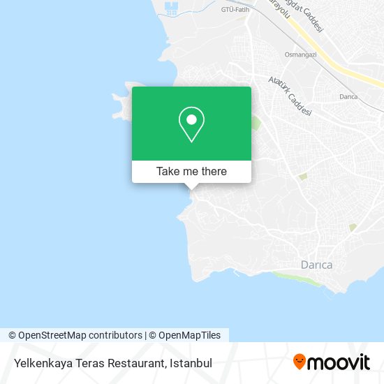 Yelkenkaya Teras Restaurant map