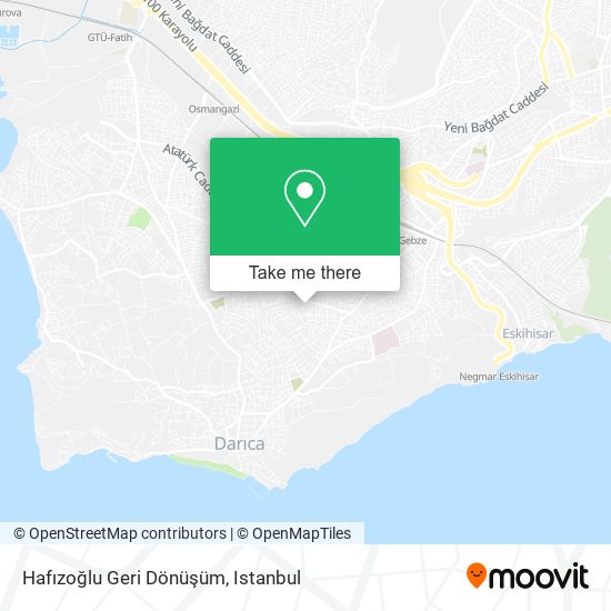 Hafızoğlu Geri Dönüşüm map