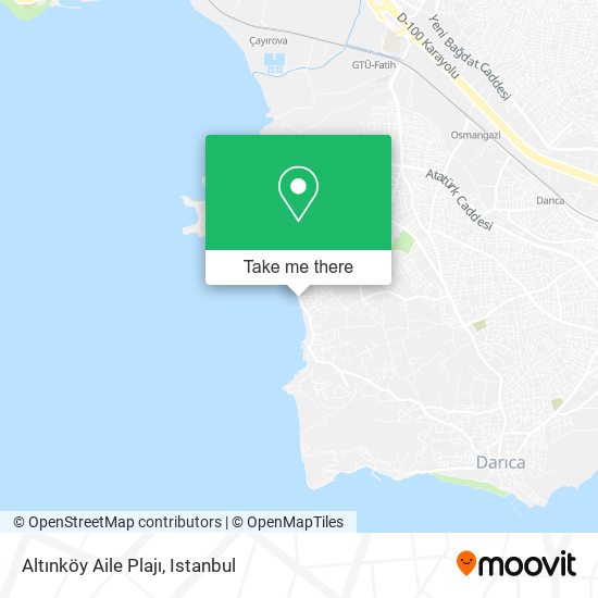 Altınköy Aile Plajı map