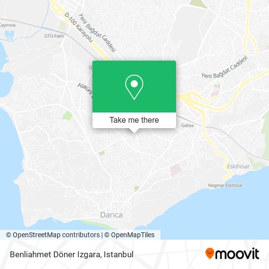Benliahmet Döner Izgara map