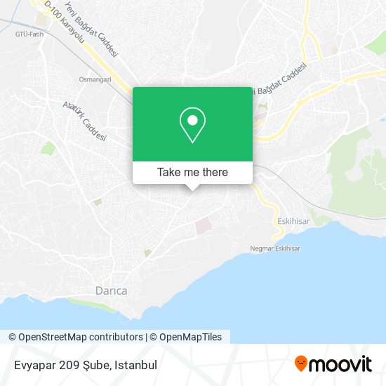 Evyapar 209 Şube map