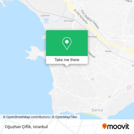 Oğuzhan Çiflik map