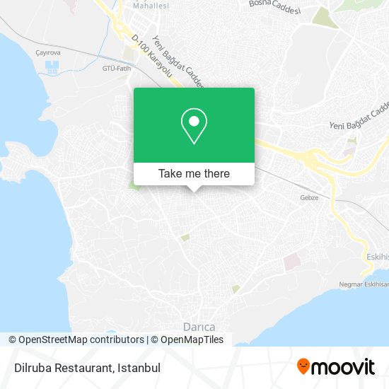 Dilruba Restaurant map
