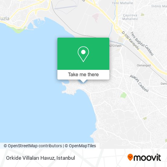 Orkide Villaları Havuz map
