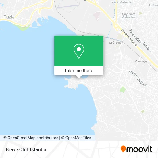 Brave Otel map