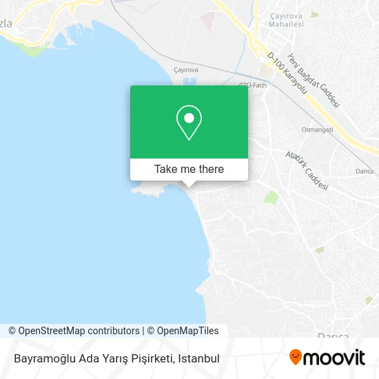 Bayramoğlu Ada Yarış Pişirketi map