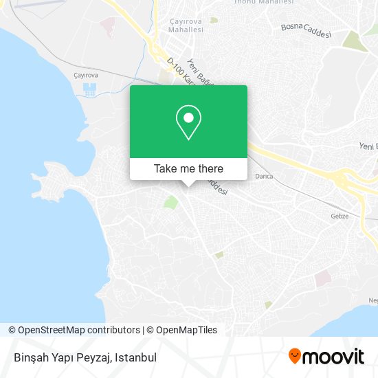 Binşah Yapı Peyzaj map