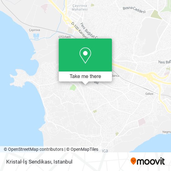 Kristal-İş Sendikası map