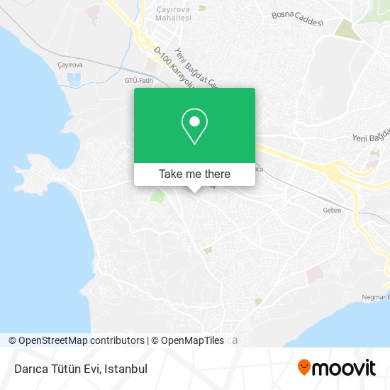 Darıca Tütün Evi map