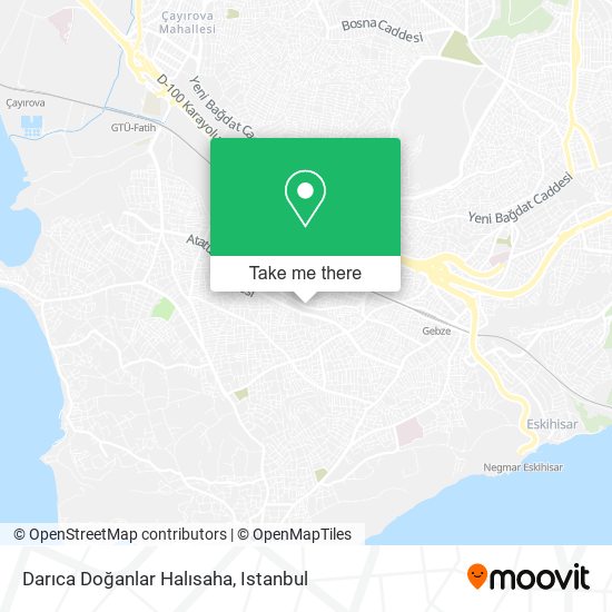 Darıca Doğanlar Halısaha map