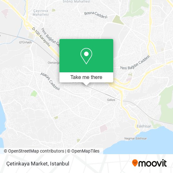 Çetinkaya Market map