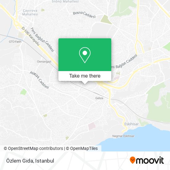 Özlem Gıda map