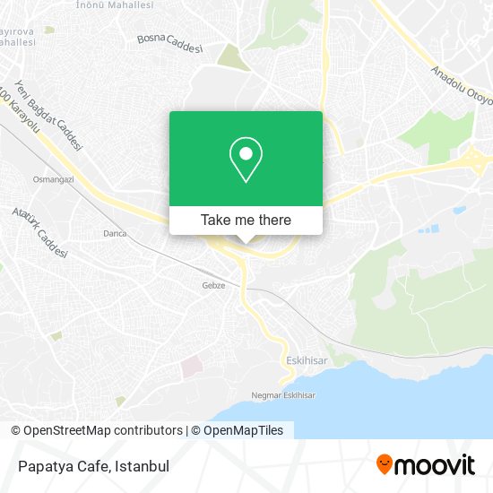 Papatya Cafe map