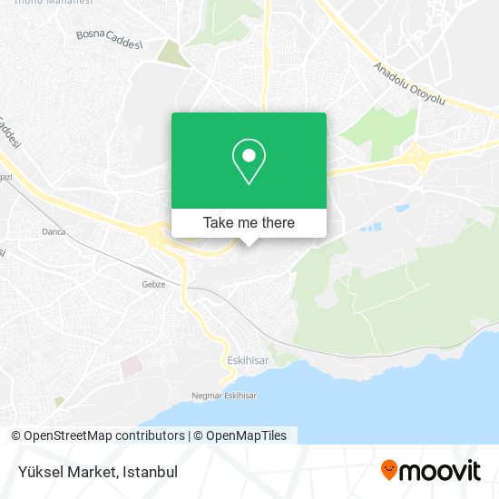 Yüksel Market map