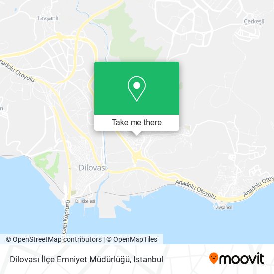 Dilovası İlçe Emniyet Müdürlüğü map