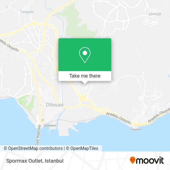 Spormax Outlet map