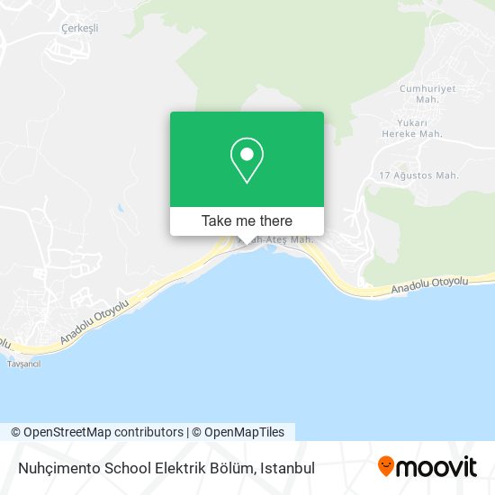 Nuhçimento School Elektrik Bölüm map