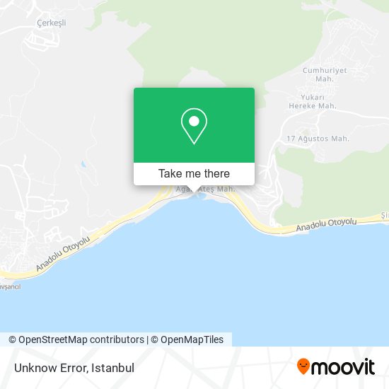 Unknow Error map