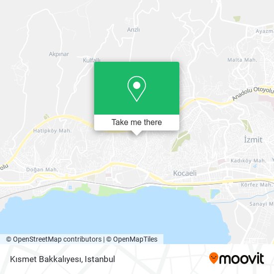 Kısmet Bakkalıyesı map
