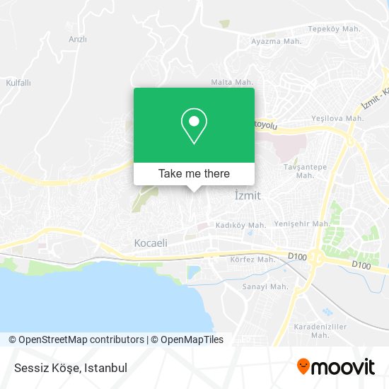 Sessiz Köşe map
