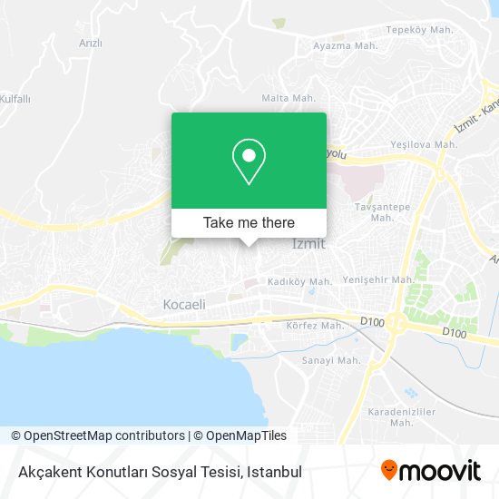 Akçakent Konutları Sosyal Tesisi map