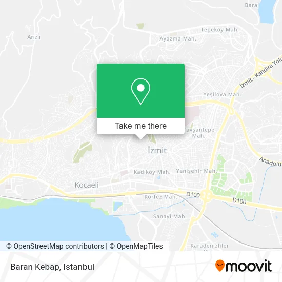 Baran Kebap map
