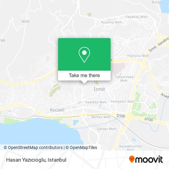 Hasan Yazıcıoglu map