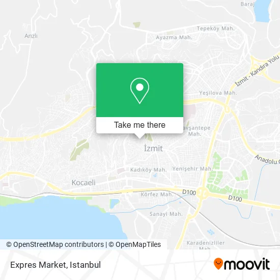 Expres Market map
