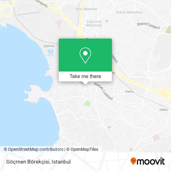 Göçmen Börekçisi map